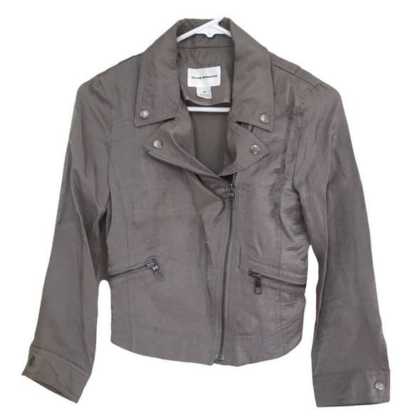 Club Monaco Jackets & Blazers - Club Monaco Moto Jacket
